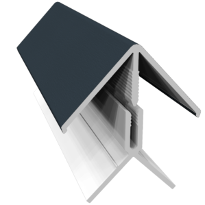 Anthracite Grey Cladding External Corner Trim 3m