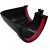 Black Deepflow Guttering 90° Angle