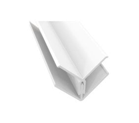 White Fortex 90° Internal 2 Part Corner Trim