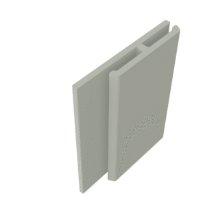 Misty Grey Fortex Reveal Liner H Joint Trim