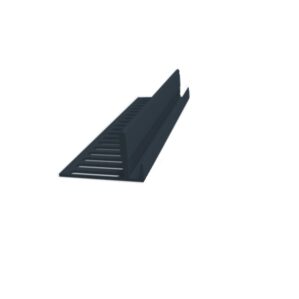 Cladding Vented Starter Trim-Grey-3m