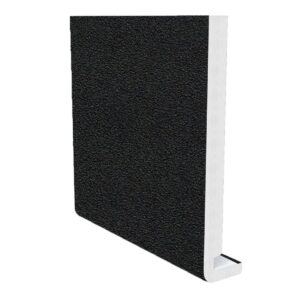 Black Matt Full Replacement Fascia Board 225mm x 5m x 18mm Thickness