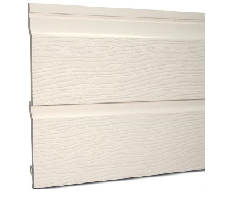 Cream Durasid External Embossed Cladding 333mm x 5m