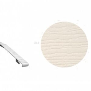 White Durasid Cladding 167mm Vertical Invisible Butt Joint