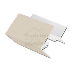 2 Part Cladding External Corner Trim 5mtr Cream Subtle Grained