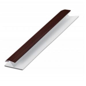 Rosewood Upvc Cladding-2 Part H/Joint Trim x 3m