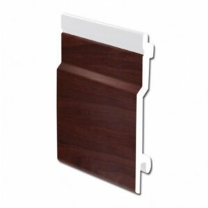 Rosewood Upvc-Open V Cladding-100mm x 5m