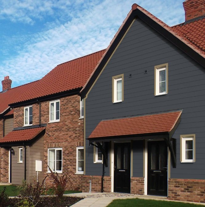 Anthracite Grey Fortex 170mm Weatherboard External Cladding - Image 2