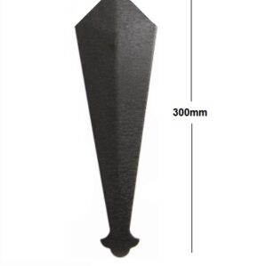 Storm Grey Square Edge Full Replacement Fascia Board 18mm Thickness Smooth Finish - Fascia Finial