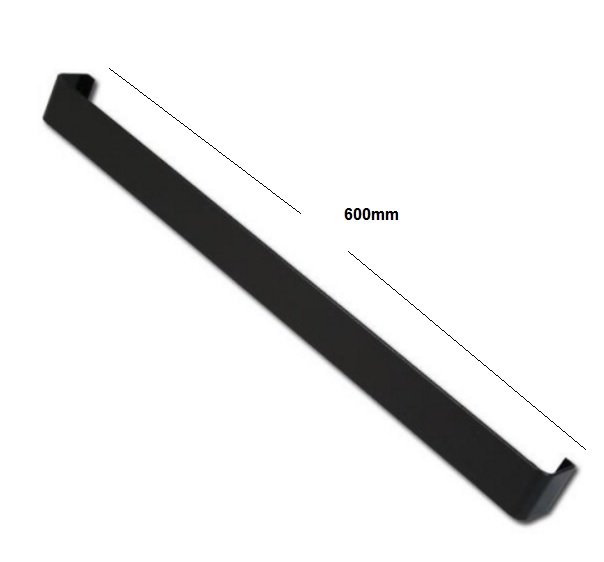 Black Fascia Board Double Joint-Smooth Gloss Finish - Image 2