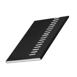 Black Ash Vented Soffit Board x 5m Subtle Grained