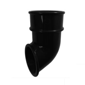 Black Round Downpipe Shoe