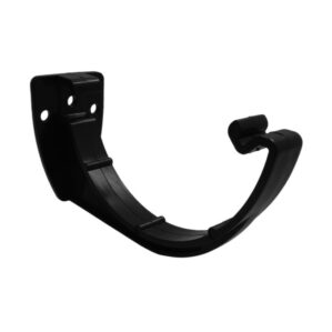 Black 1/2 Round Guttering Fascia Bracket