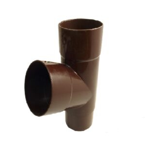 Downpipe Brown Round - 112° Branch