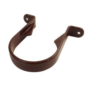 Downpipe Brown Round - Stand Off Pipe Clip