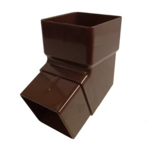 Downpipe Brown Squareline - Offset Bend 112°