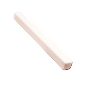 Cream Fascia Board Double Ended Fascia Board Corner 600mm Subtle Grained