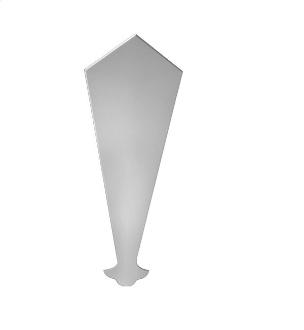 White Decorative Apex Fascia Finial Joint
