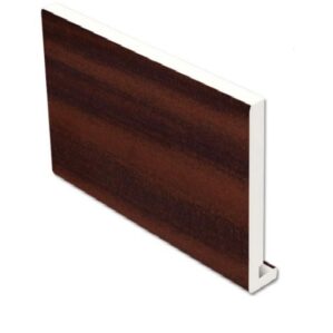 Mahogany Square Edge Full Replacement Fascia Board 18mm Thickness Subtle Grained - 150mm Fascia Board
