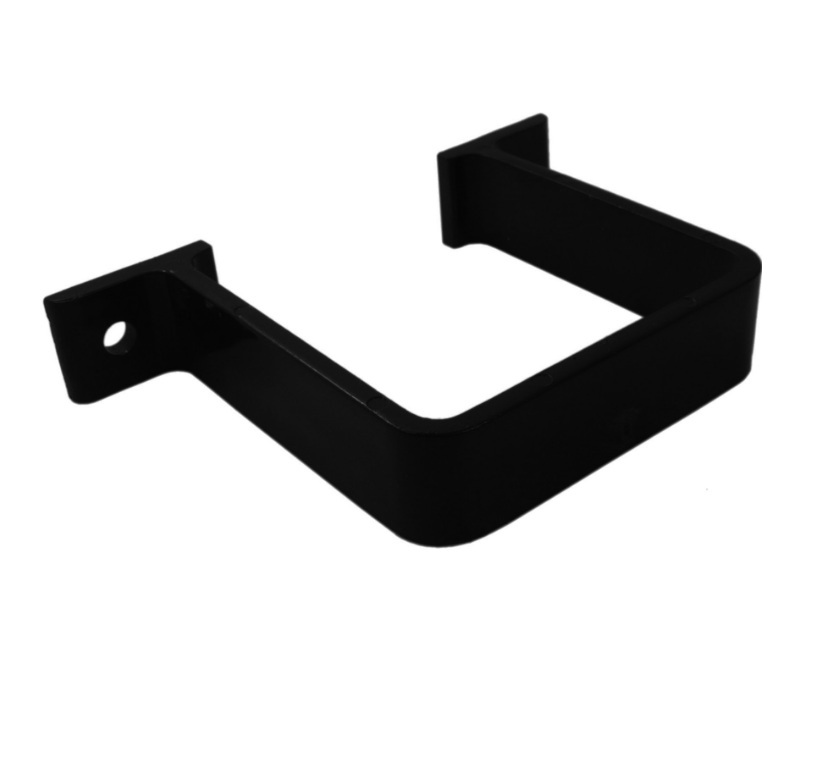 Black Squareline Downpipe - Flush Fitting Pipe Clip