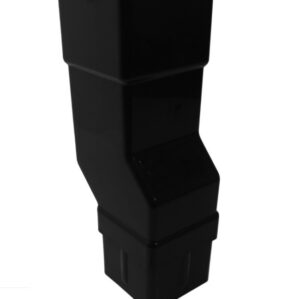 Black Squareline Downpipe - Mini Offset