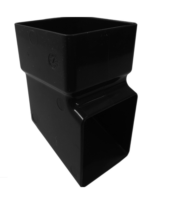 Black Squareline Downpipe - Shoe