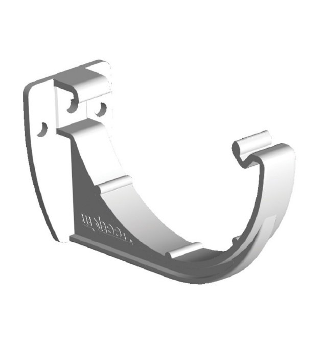 White Round Guttering - Fascia Bracket