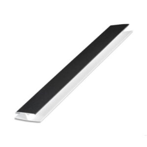 Black Ash Subtle Grained Finish-Soffit Board H/Joint Trim -5m