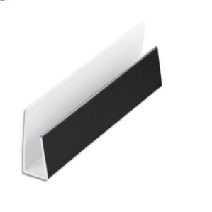 Black Ash Subtle Grained Finish Soffit Board-Edge Trim-5m