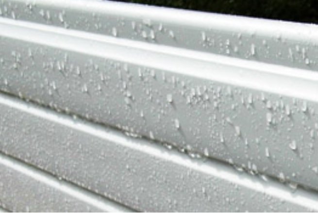 White Vinyl Upvc Fencing Panel 1825mm x 300mm - Image 2