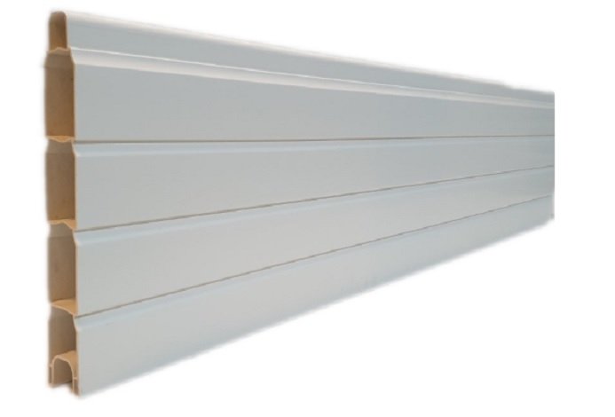 White Vinyl Upvc Fencing Panel 1825mm x 300mm