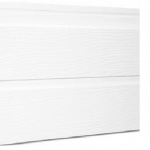 White Durasid External Embossed Cladding 333mm