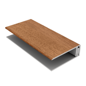 Woodland Oak-2-Part Edge Trim Upvc-3m