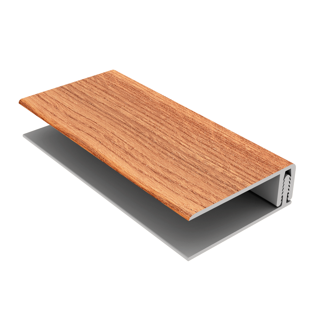 Red Cedar-2-Part Edge Trim Upvc-3m