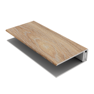 Barnwood Grey-2-Part Edge Trim Upvc-3m