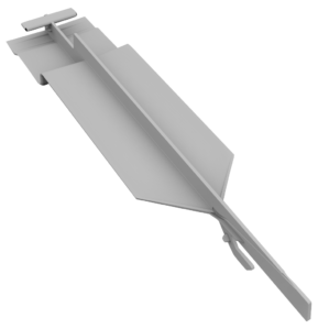 Light Grey Durasid Cladding 167mm Vertical Invisible Butt Joint