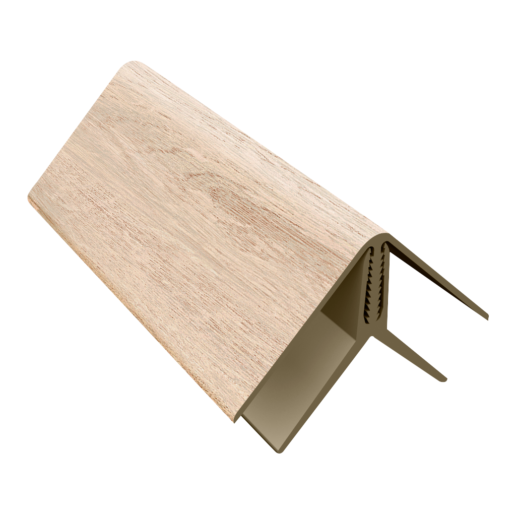Sheffield Oak-2-Part Internal / External Corner Trim-Upvc-3m