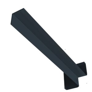 Anthracite Grey Fascia Board 90° Internal Corner Joint Smooth Gloss Finish