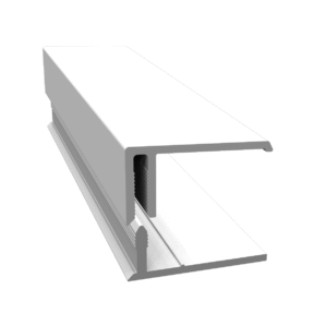 White Fortex 2 Part Edge Trim