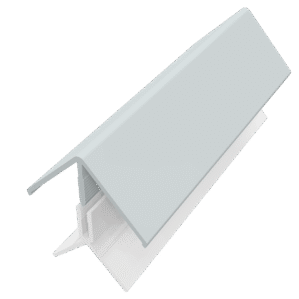 Pale Blue Fortex 90° External 2 Part Corner Trim