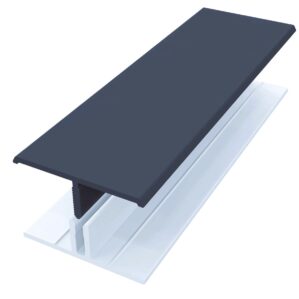 Anthracite Grey Fortex 2 Part Jointing Trim