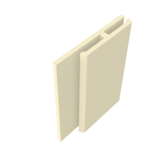 Pale Gold Fortex Reveal Liner H Joint Trim