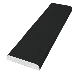 Black Matt-Smooth D Section 28mm