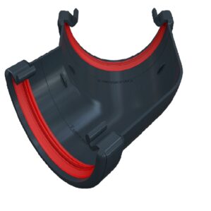 Anthracite Grey 1/2 Round Guttering-Gutter Angle 135°