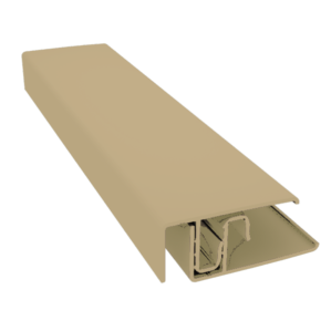 Sheffield Oak-Aluminium-2-Part Edge Trim-3m