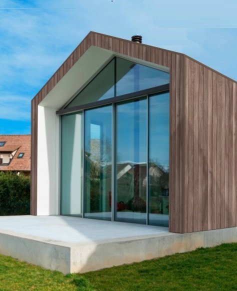 African Padauk-Foresta External-Upvc Cladding-250mm x 5m - Image 2