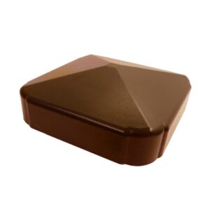 Brown Vinyl Upvc-Post Top Cap