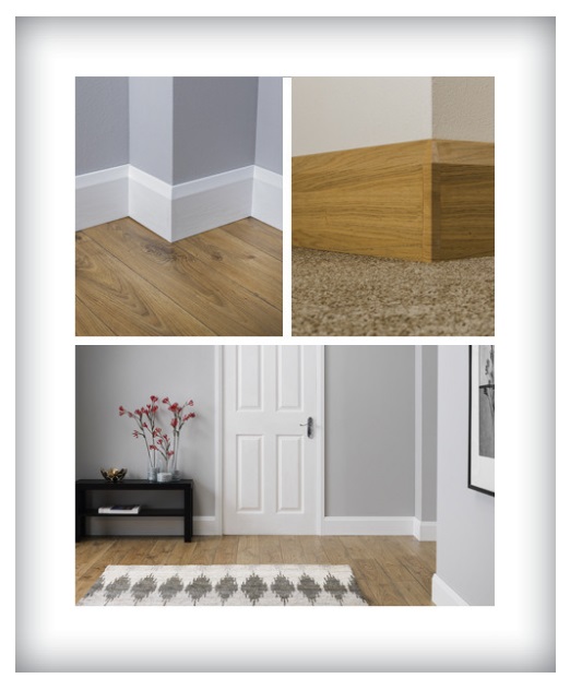 (Samples) Upvc Skirting Boards Subtle Grained