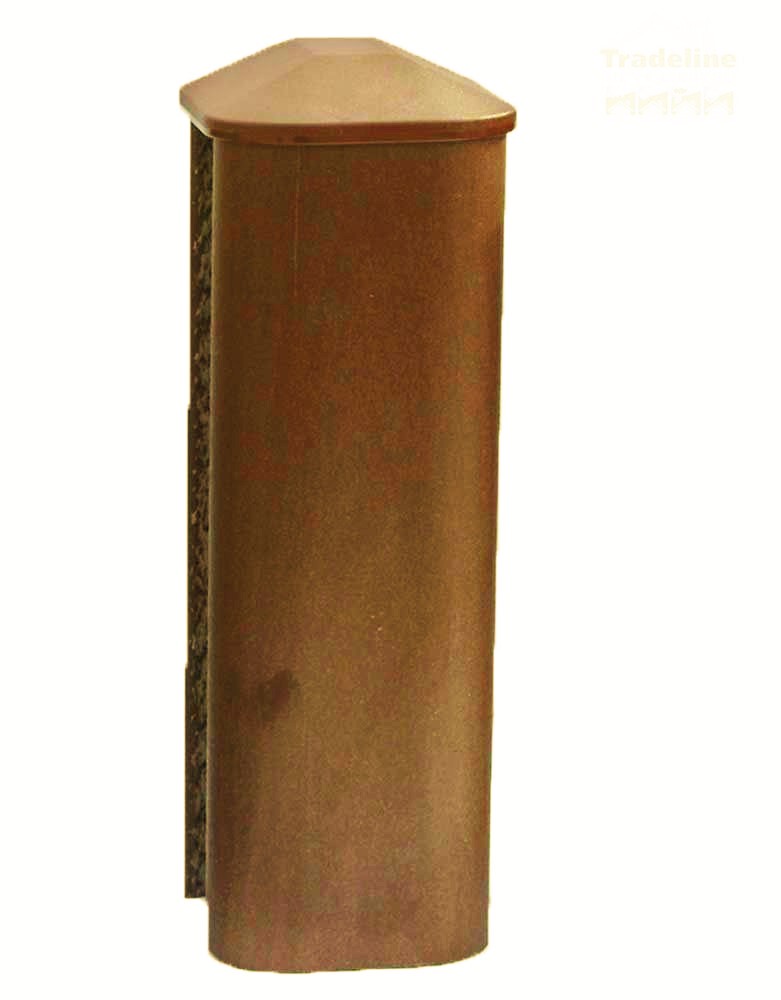 Walnut Pvc Post 2438mm