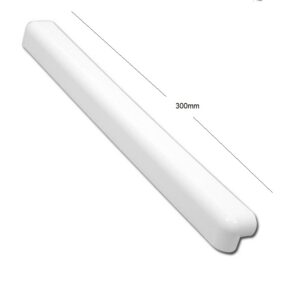 White Round Edge Full Replacement Fascia Board 18mm Thickness - Fascia Corner Double